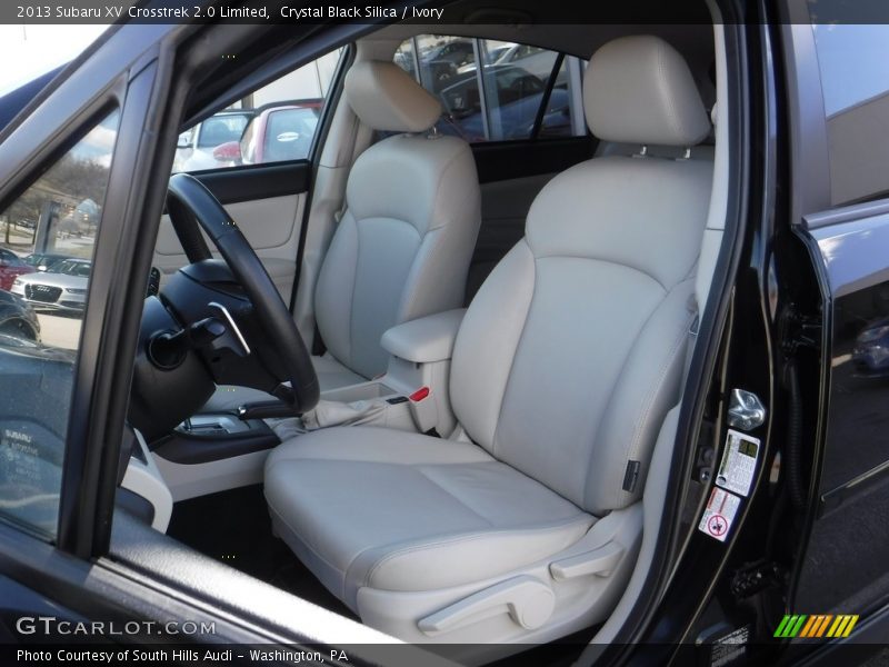Crystal Black Silica / Ivory 2013 Subaru XV Crosstrek 2.0 Limited