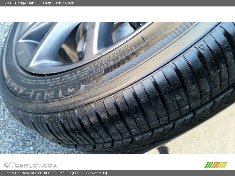 Pitch Black / Black 2015 Dodge Dart SE