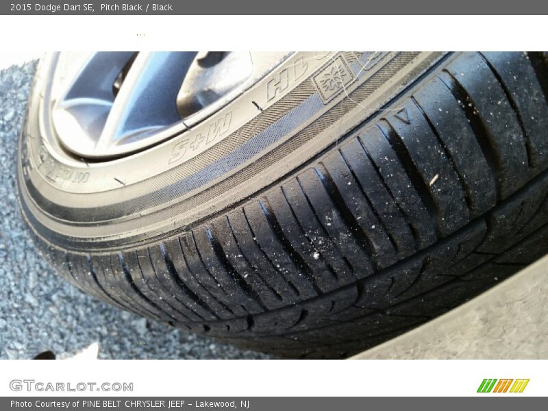 Pitch Black / Black 2015 Dodge Dart SE