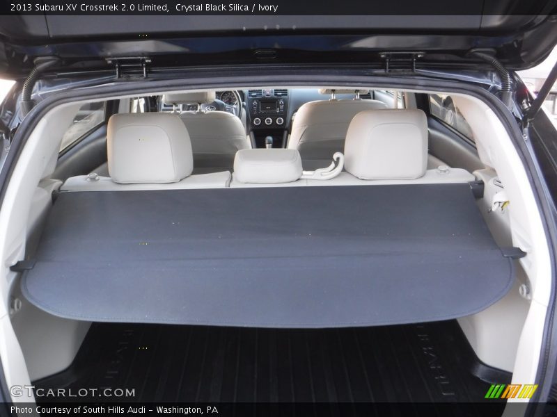 Crystal Black Silica / Ivory 2013 Subaru XV Crosstrek 2.0 Limited