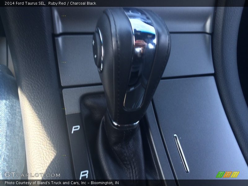 Ruby Red / Charcoal Black 2014 Ford Taurus SEL