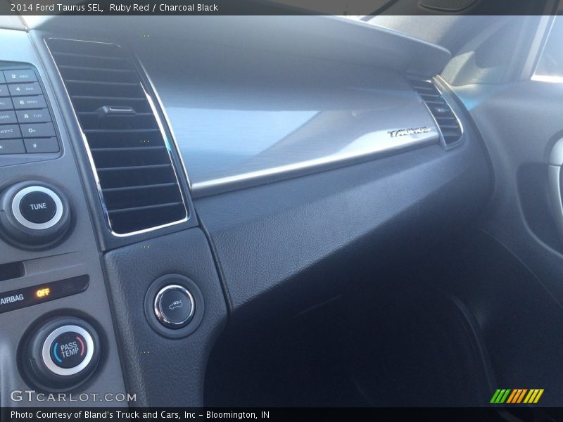 Ruby Red / Charcoal Black 2014 Ford Taurus SEL