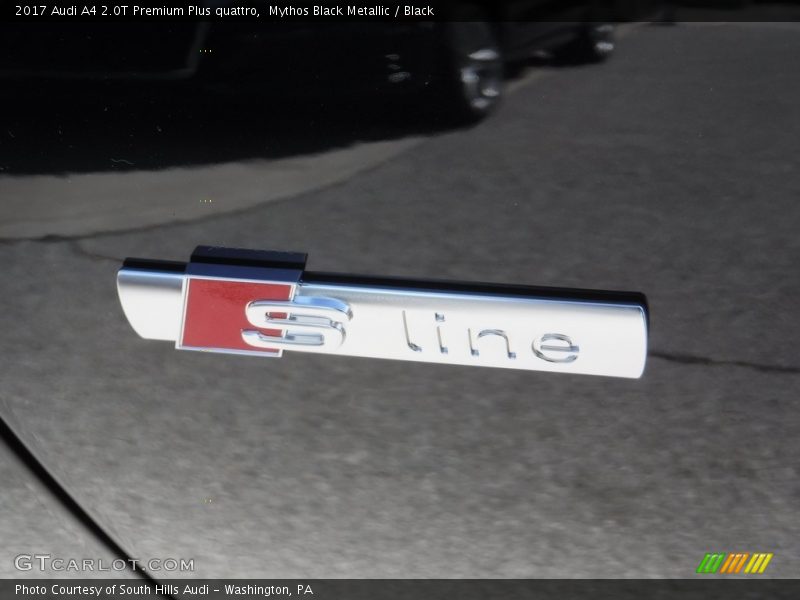 Mythos Black Metallic / Black 2017 Audi A4 2.0T Premium Plus quattro