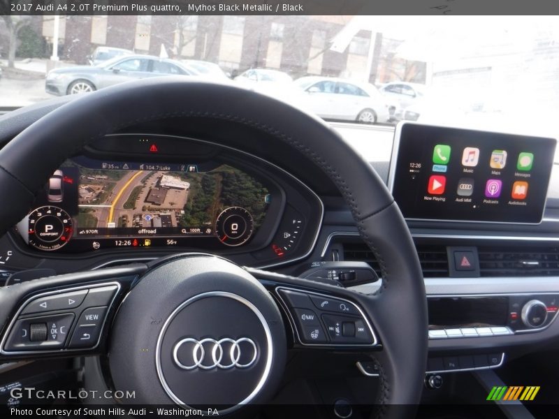 Mythos Black Metallic / Black 2017 Audi A4 2.0T Premium Plus quattro