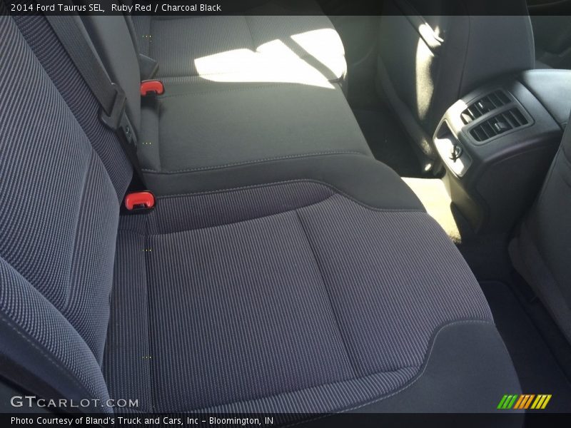 Ruby Red / Charcoal Black 2014 Ford Taurus SEL