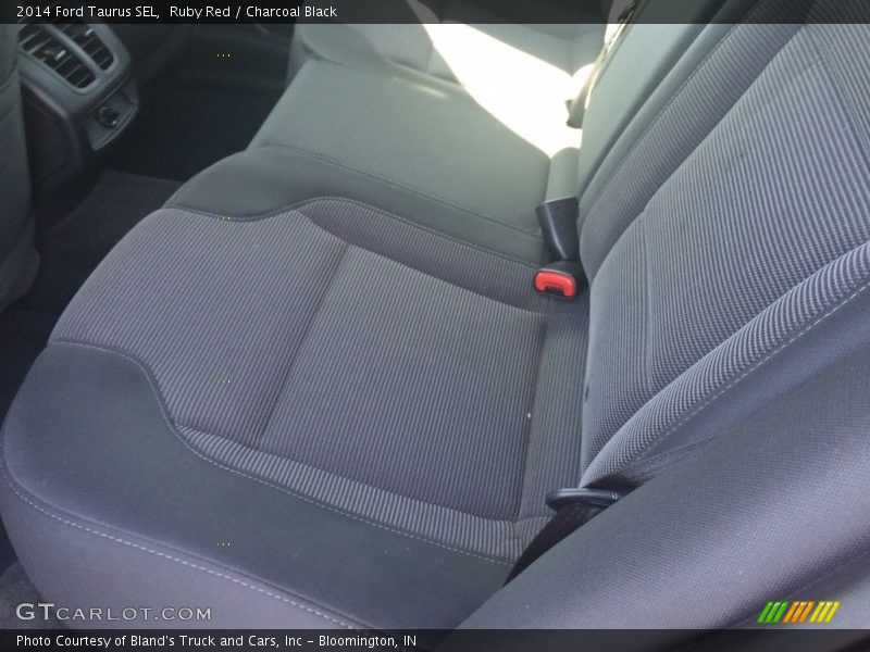 Ruby Red / Charcoal Black 2014 Ford Taurus SEL