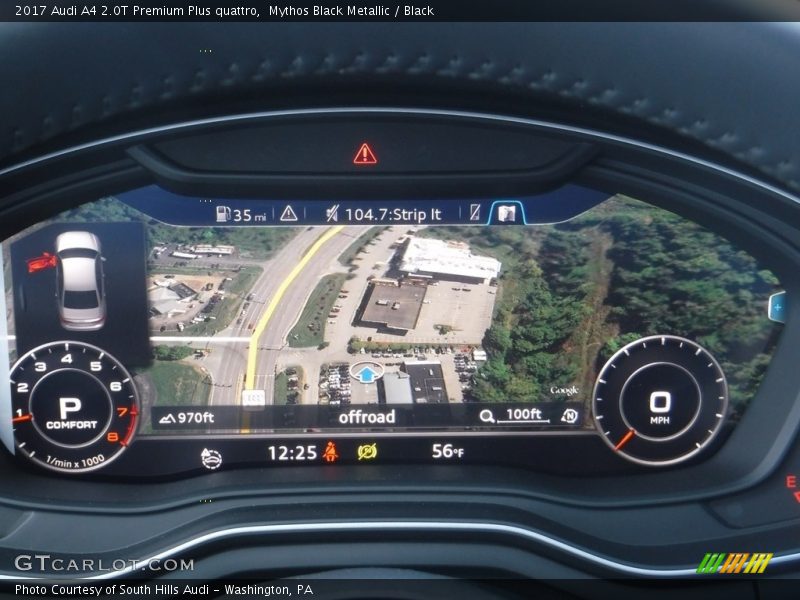 Dashboard of 2017 A4 2.0T Premium Plus quattro