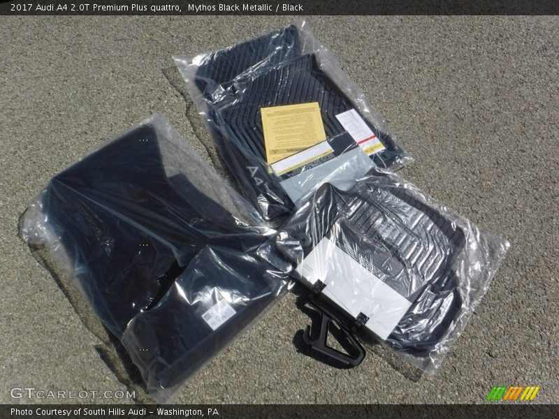 Mythos Black Metallic / Black 2017 Audi A4 2.0T Premium Plus quattro
