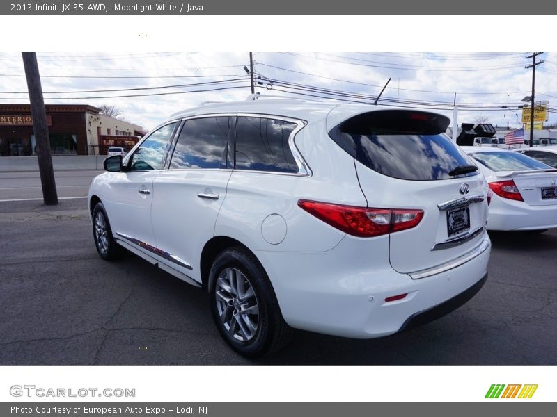 Moonlight White / Java 2013 Infiniti JX 35 AWD