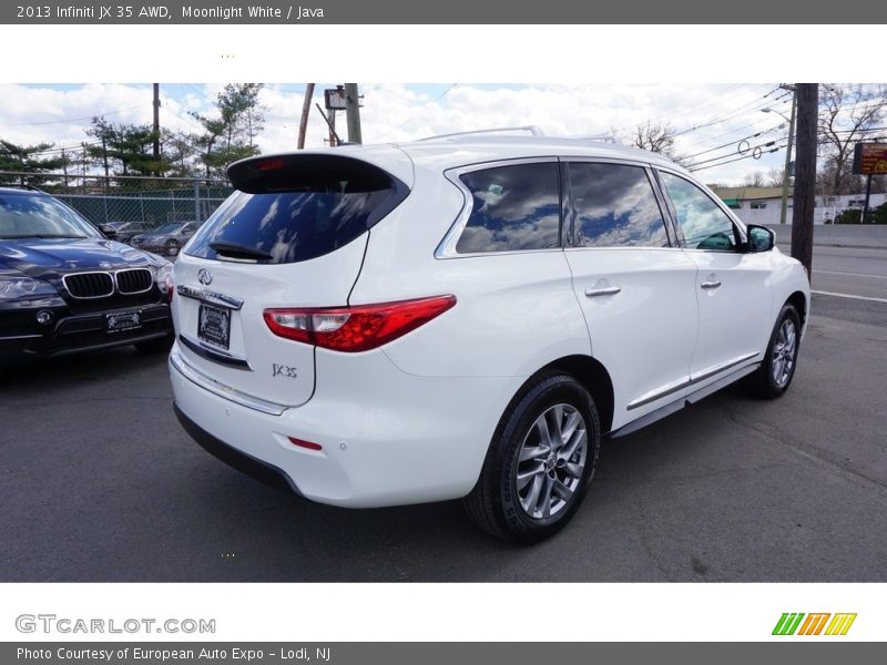 Moonlight White / Java 2013 Infiniti JX 35 AWD