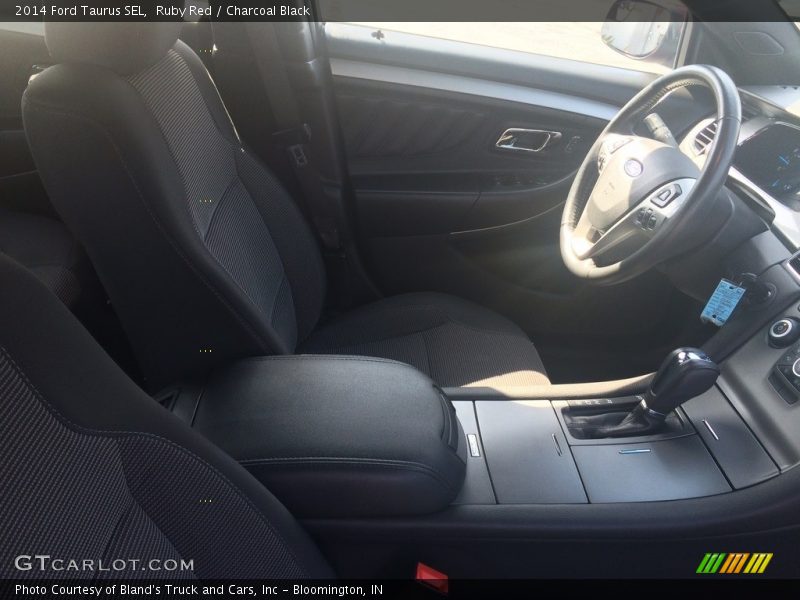 Ruby Red / Charcoal Black 2014 Ford Taurus SEL