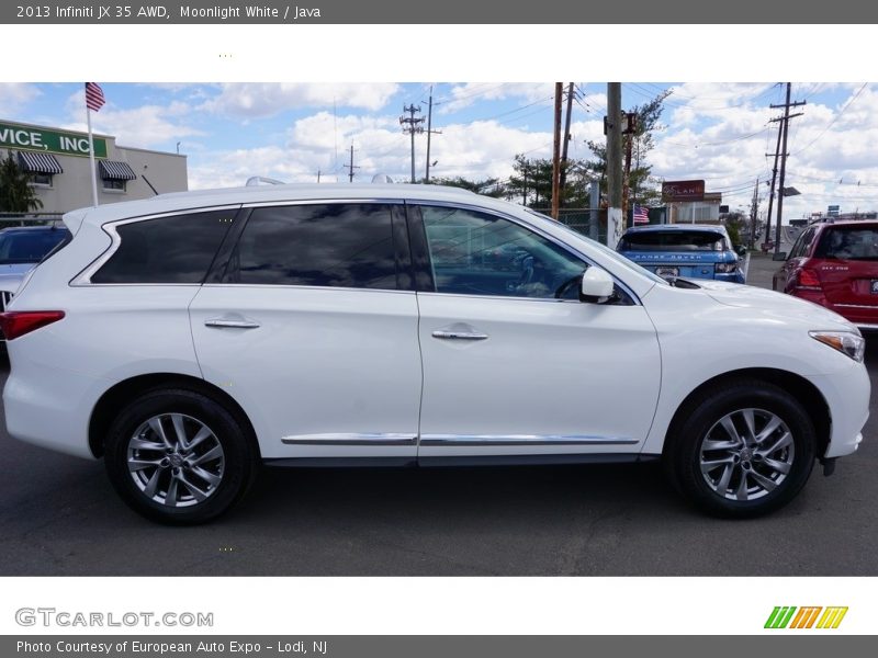 Moonlight White / Java 2013 Infiniti JX 35 AWD