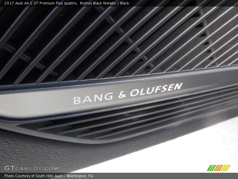 Mythos Black Metallic / Black 2017 Audi A4 2.0T Premium Plus quattro