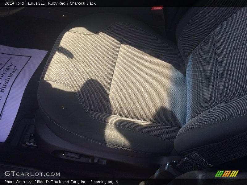 Ruby Red / Charcoal Black 2014 Ford Taurus SEL