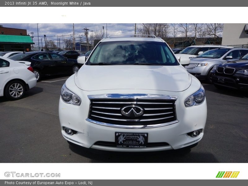Moonlight White / Java 2013 Infiniti JX 35 AWD