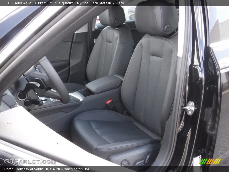 Mythos Black Metallic / Black 2017 Audi A4 2.0T Premium Plus quattro