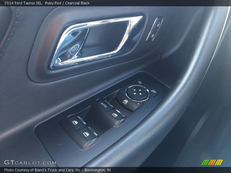 Ruby Red / Charcoal Black 2014 Ford Taurus SEL