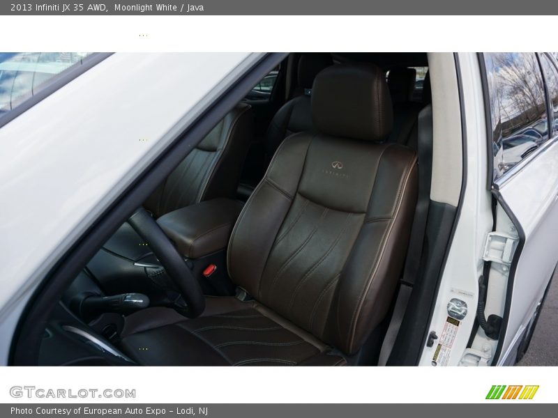 Moonlight White / Java 2013 Infiniti JX 35 AWD