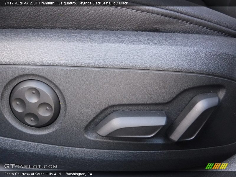 Mythos Black Metallic / Black 2017 Audi A4 2.0T Premium Plus quattro