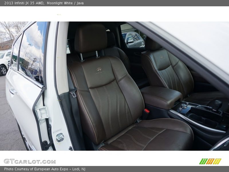Moonlight White / Java 2013 Infiniti JX 35 AWD