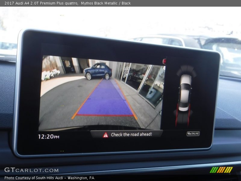 Mythos Black Metallic / Black 2017 Audi A4 2.0T Premium Plus quattro