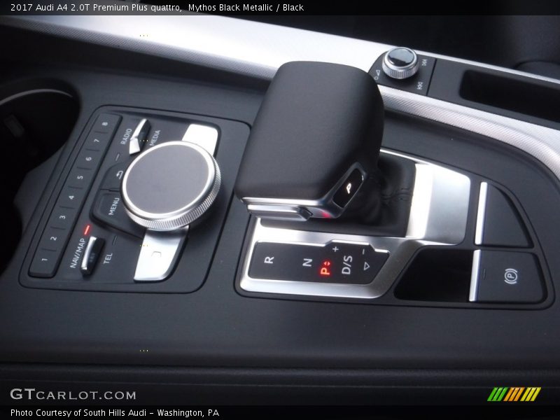 Mythos Black Metallic / Black 2017 Audi A4 2.0T Premium Plus quattro