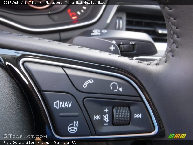 Mythos Black Metallic / Black 2017 Audi A4 2.0T Premium Plus quattro