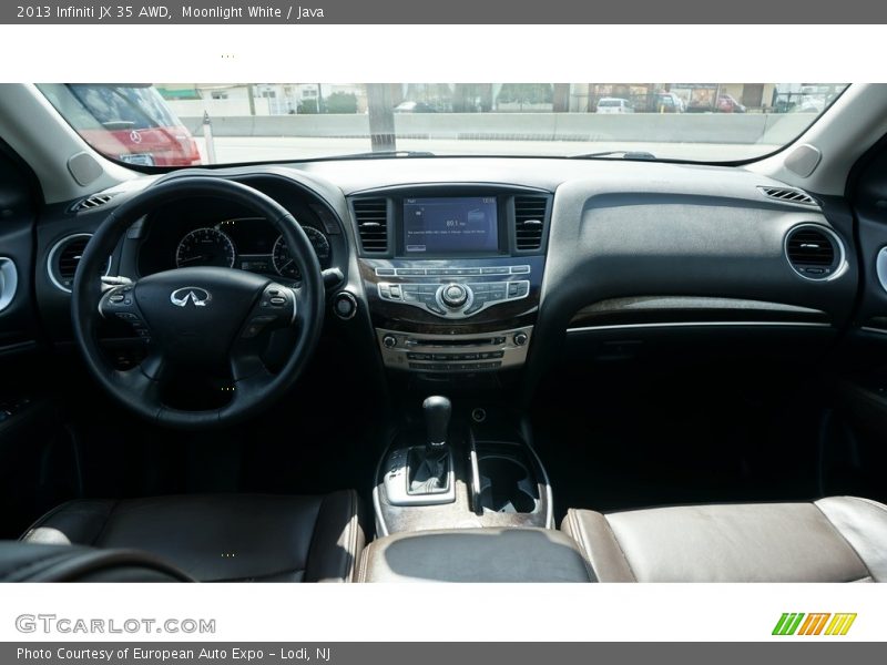 Moonlight White / Java 2013 Infiniti JX 35 AWD