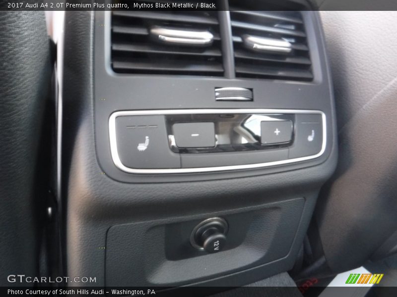 Mythos Black Metallic / Black 2017 Audi A4 2.0T Premium Plus quattro