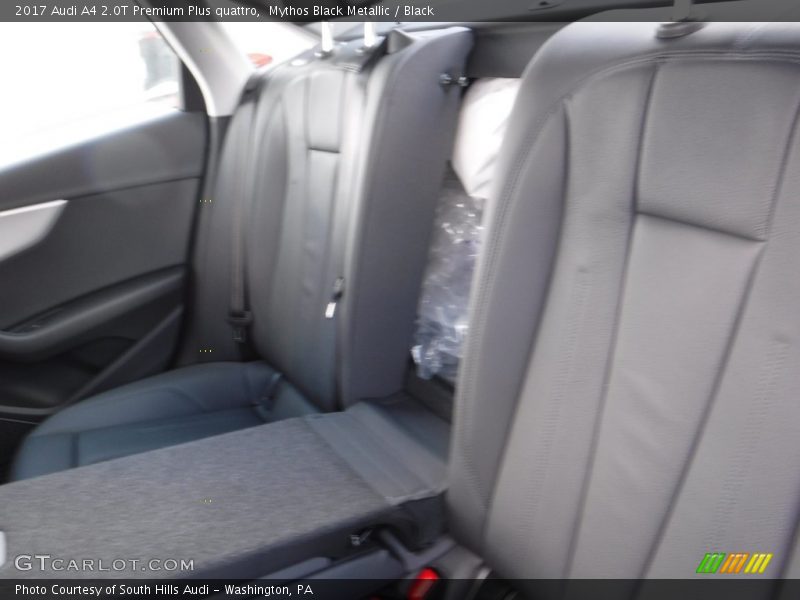 Mythos Black Metallic / Black 2017 Audi A4 2.0T Premium Plus quattro