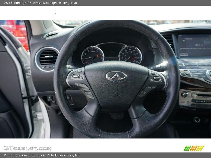 Moonlight White / Java 2013 Infiniti JX 35 AWD