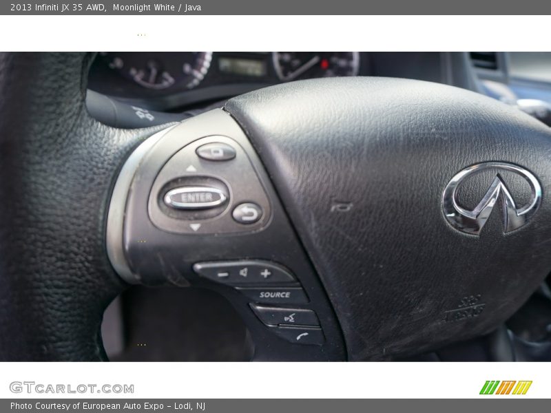 Moonlight White / Java 2013 Infiniti JX 35 AWD