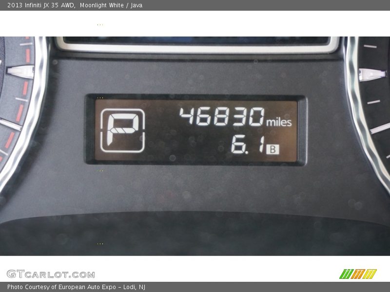Moonlight White / Java 2013 Infiniti JX 35 AWD