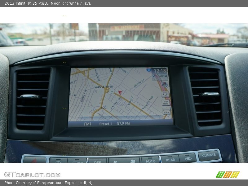 Moonlight White / Java 2013 Infiniti JX 35 AWD