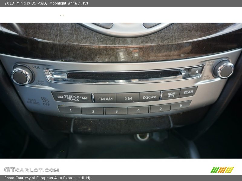 Moonlight White / Java 2013 Infiniti JX 35 AWD