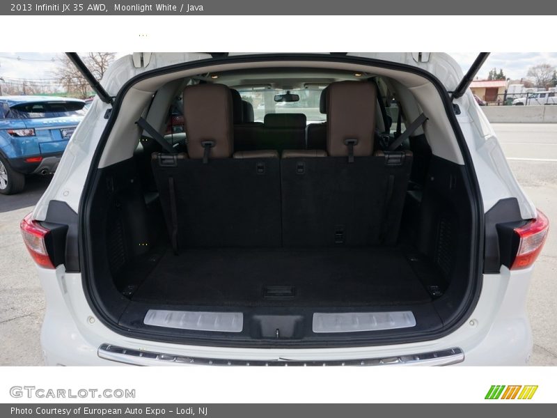 Moonlight White / Java 2013 Infiniti JX 35 AWD