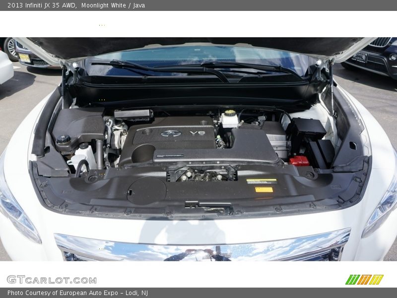 Moonlight White / Java 2013 Infiniti JX 35 AWD
