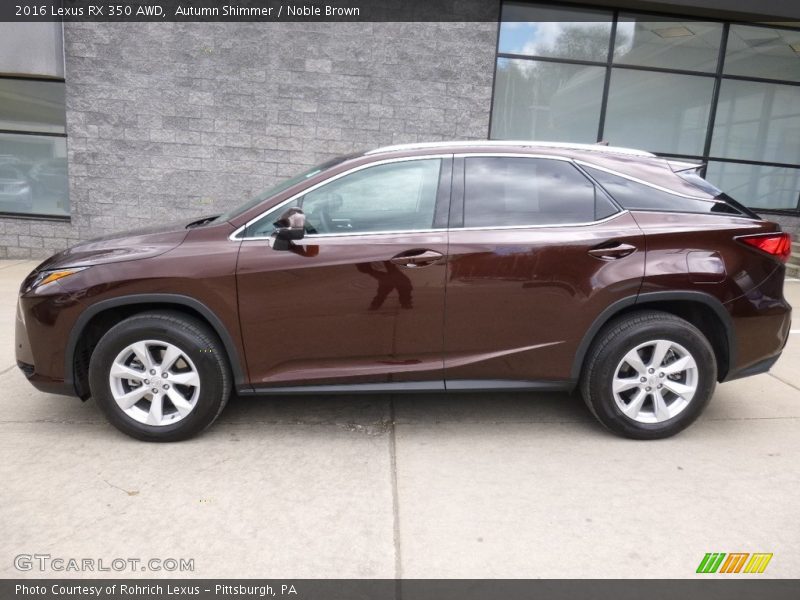  2016 RX 350 AWD Autumn Shimmer