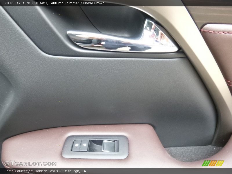 Autumn Shimmer / Noble Brown 2016 Lexus RX 350 AWD