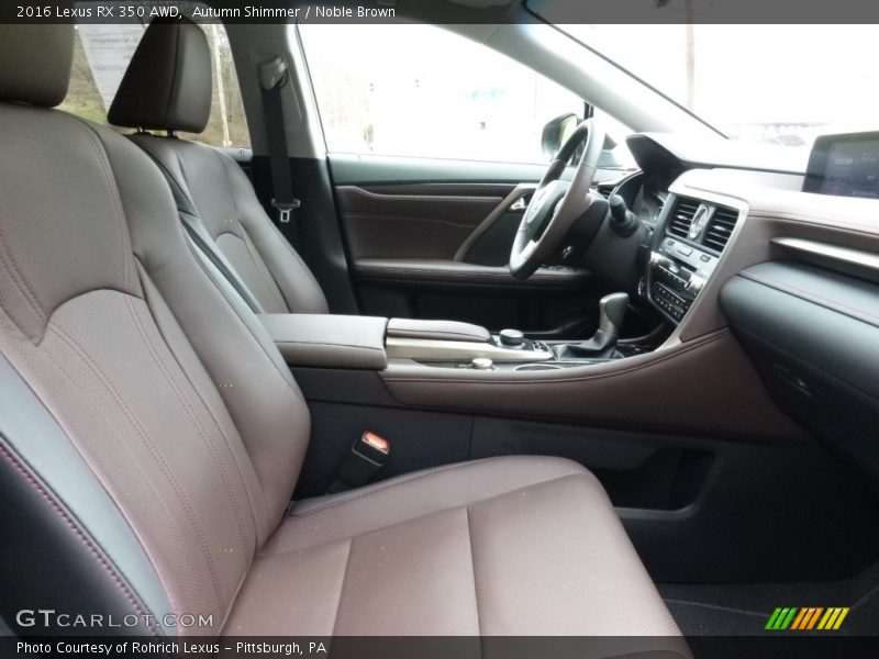 Autumn Shimmer / Noble Brown 2016 Lexus RX 350 AWD