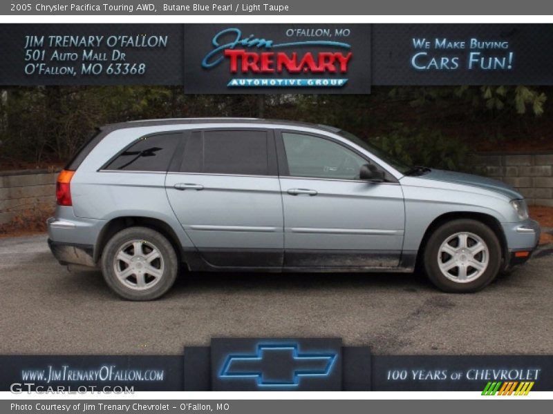 Butane Blue Pearl / Light Taupe 2005 Chrysler Pacifica Touring AWD