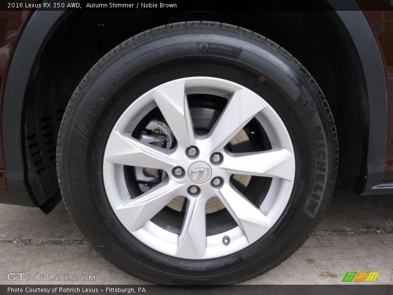 2016 RX 350 AWD Wheel