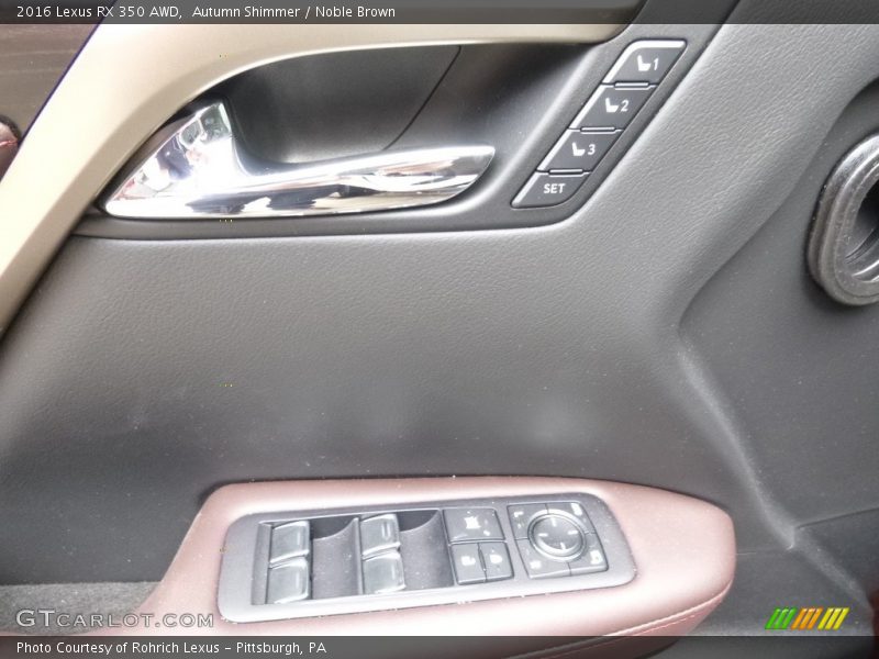 Autumn Shimmer / Noble Brown 2016 Lexus RX 350 AWD