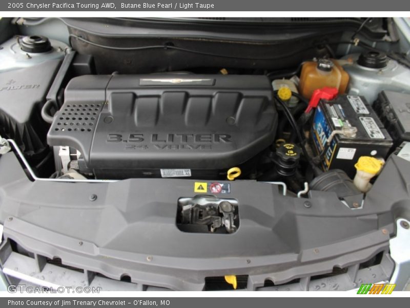 Butane Blue Pearl / Light Taupe 2005 Chrysler Pacifica Touring AWD