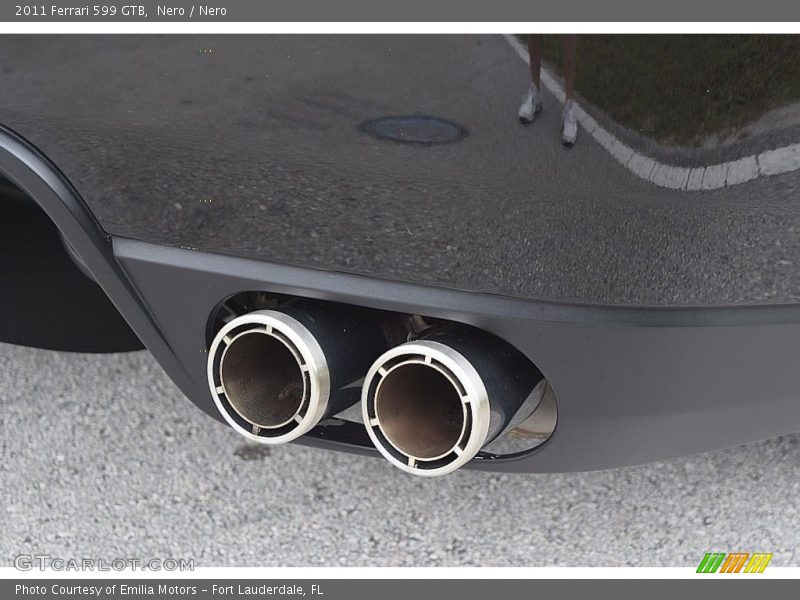 Exhaust of 2011 599 GTB