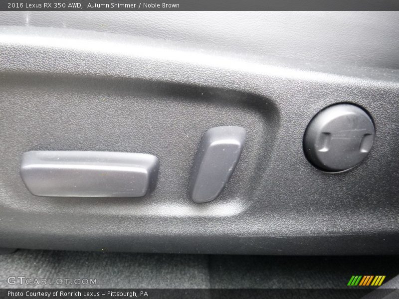 Autumn Shimmer / Noble Brown 2016 Lexus RX 350 AWD