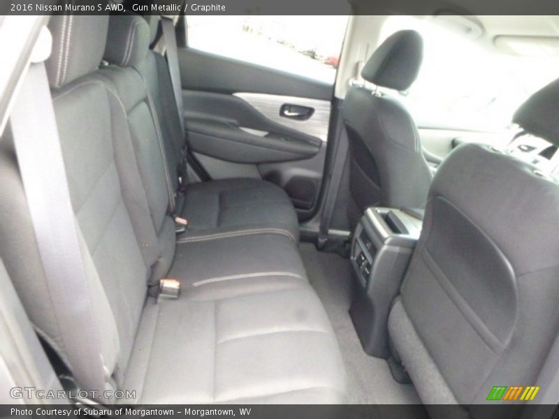 Rear Seat of 2016 Murano S AWD