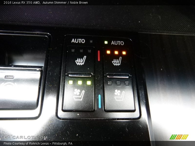 Autumn Shimmer / Noble Brown 2016 Lexus RX 350 AWD