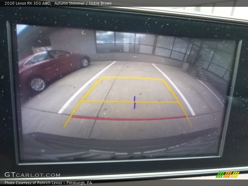 Autumn Shimmer / Noble Brown 2016 Lexus RX 350 AWD