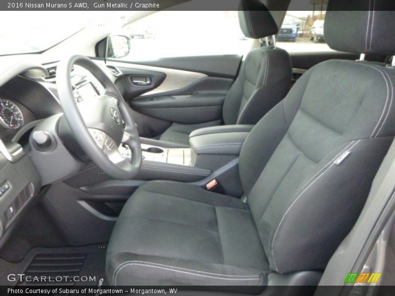 Front Seat of 2016 Murano S AWD